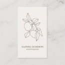 Buscar del nutricionista tarjetas de visita Para ella