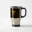 Buscar símbolos judíos tazas Menorah
