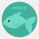 Buscar de los pescados pegatinas Cualquier niño