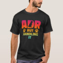 Buscar veterinario divertido camisetas Adr