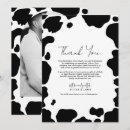 Buscar vaca blanco y negro tarjetas Vaquero