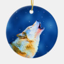 Buscar lobo gris adornos Madera