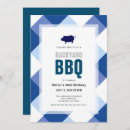 Buscar pig invitaciones Gingham