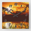 Buscar jirafa relojes de pared África