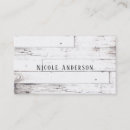 Buscar maderero tarjetas de visita Minimalista