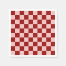 Buscar tablero rojo servilletas Damero