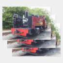 Buscar tren papel de regalo Ferrocarril