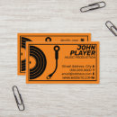 Buscar registro tarjetas de visita Música