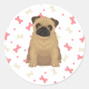Buscar huesos de perro pegatinas Adorable