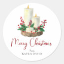 Buscar candles pegatinas Feliz navidad