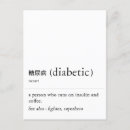 Buscar diabólico postales Diabético