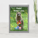 Buscar mapache tarjetas Para ella