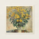 Buscar claude monet servilletas Flores