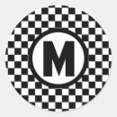 Buscar bandera a cuadros pegatinas Marca de verificación