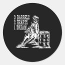 Buscar barriles pegatinas Corredor de barril