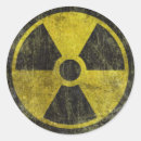 Buscar radioactivo pegatinas Peligro