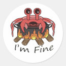 Buscar cangrejo pegatinas General y unisex