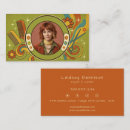 Buscar retro tarjetas de visita Estilista de cabello