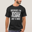 Buscar josiah camisetas Diversión