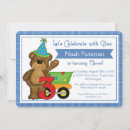 Buscar train invitaciones Oso de peluche