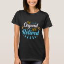 Buscar retiro divertido camisetas Para ella