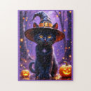 Buscar gato negro halloween puzzles 1 º caída