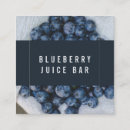 Buscar arándanos tarjetas de visita Moderno