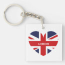 Buscar inglaterra llaveros Rojo