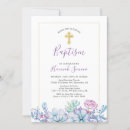 Buscar púrpura invitaciones para bautizos Para todos