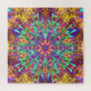 Buscar fractales coloridos puzzles Hippie