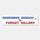 Buscar recuerde pegatinas parachoque Hillary