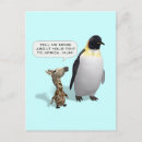 Buscar pingüino cómico postales Para todos