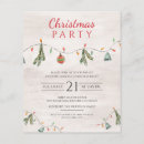 Buscar corporate holiday party invitaciones Watercolor