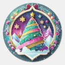 Buscar árbol mágico pegatinas Árbol de navidad