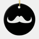 Buscar bigote negro adornos Fresco