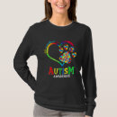 Buscar autismo camisetas Corazón