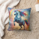 Buscar unicornio del arco iris cojines Para niños
