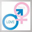 Buscar masculino y femenino posters Amar