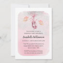 Buscar zapatos de ballet invitaciones Acuarela