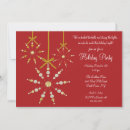 Buscar ornamento del invitaciones de navidad Copo de nieve