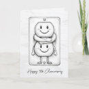 Buscar 5to boda tarjetas aniversario Parejas