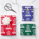 Buscar azul y rojo papel de regalo Cualquier niño