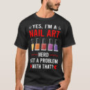 Buscar manicura camisetas Clavos