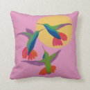 Buscar colibrí cojines Artístico