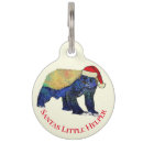 Buscar funny placas para mascotas Santa