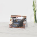 Buscar máquinas de escribir tarjetas Escritor