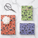 Buscar mano dibujada papel de regalo Cualquier niño