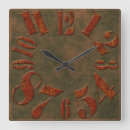 Buscar rugoso relojes de pared Metalizado