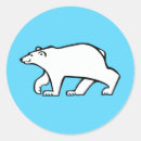 Buscar animales árticos pegatinas Oso polar