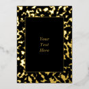 Buscar metal dorado invitaciones Sofisticado